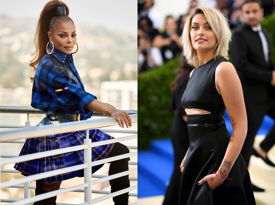 Janet y Paris Jackson
