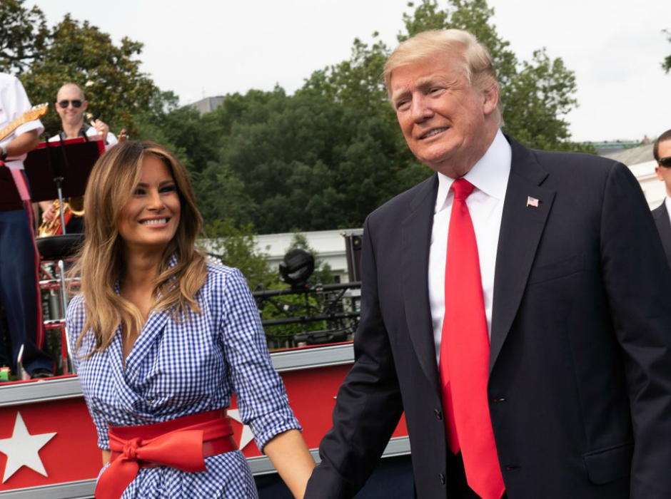 Melania y Donald Trump