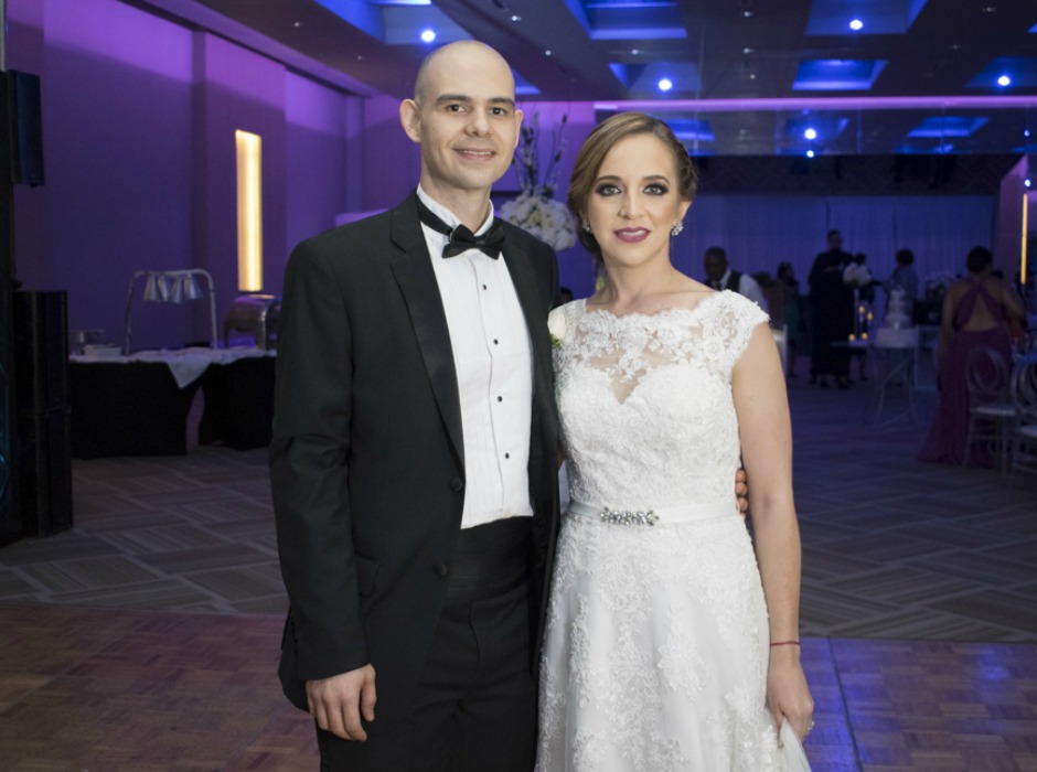 Stephanie Quiñónez y Miguel Antonio Banegas