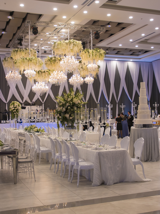 El banquete de bodas de Arlene Imendia y Ricardo Rivera