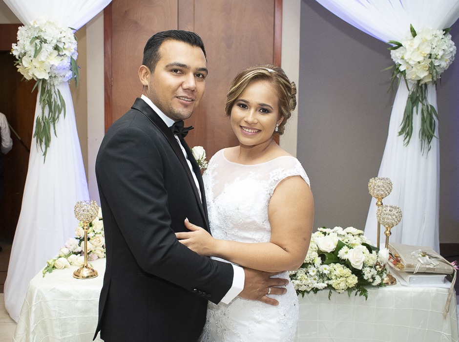 Karen Zavala y Gerson Morataya