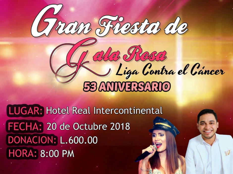 Fiesta de gala rosa