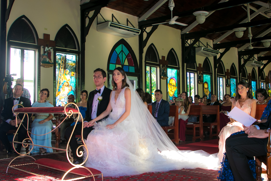 Lucía Chicas y Eduardo Interiano