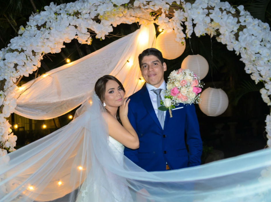 Bessy Lara y César Panting