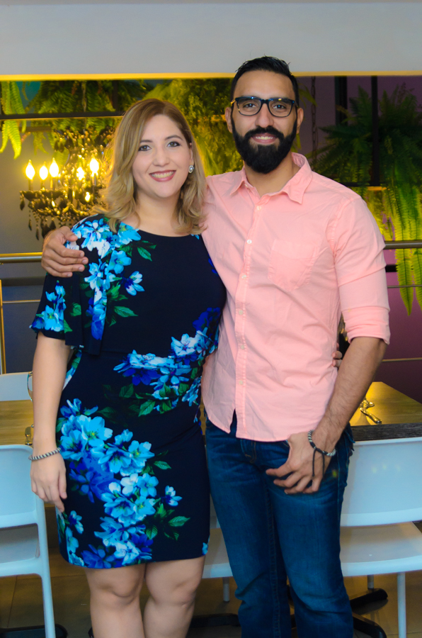 Marcia Pineda y Óscar Flores