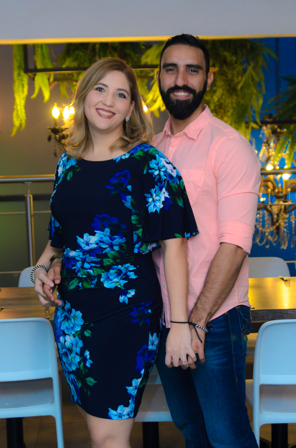 Marcia Santos y Óscar Flores