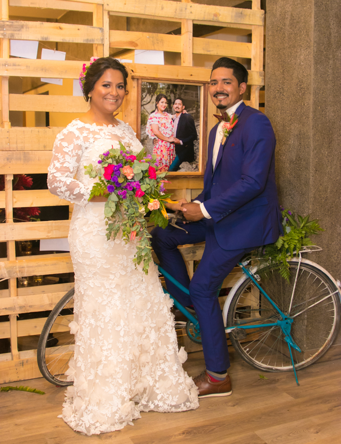 Stephanie Cáceres y Allan Zúniga