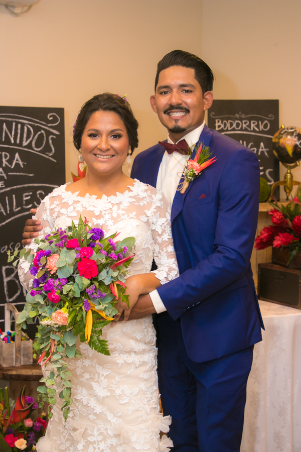 Stephanie Cáceres y Allan Zúniga