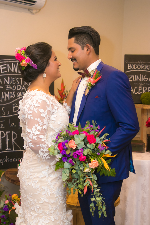 Stephanie Cáceres y Allan Zúniga