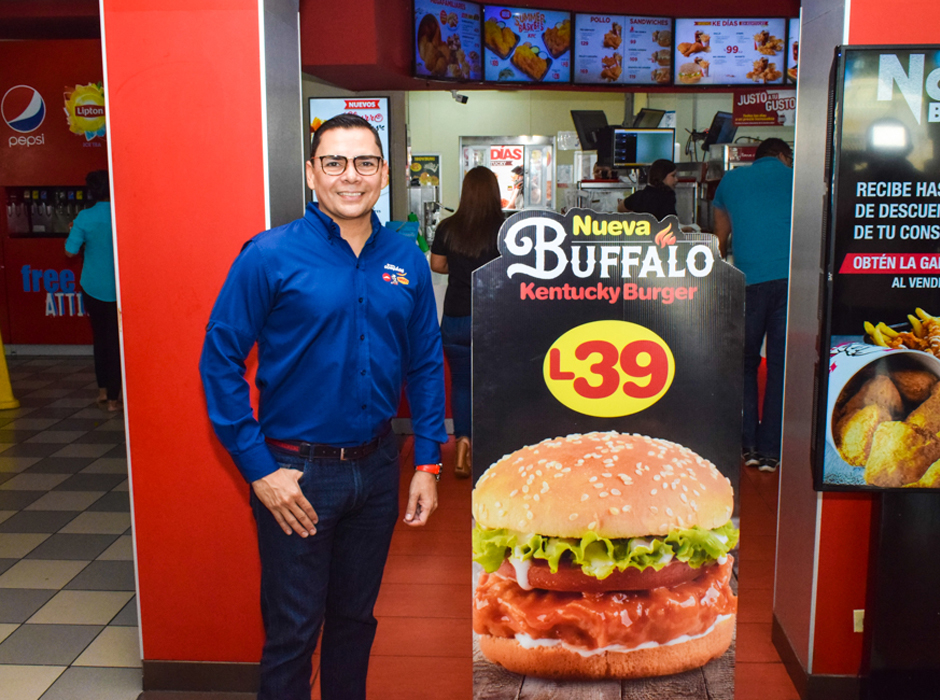 KFC Buffalo Kentucky Burger