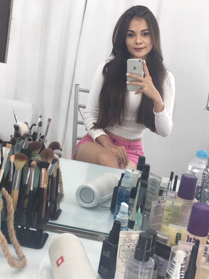 La maquillista Mely Torres