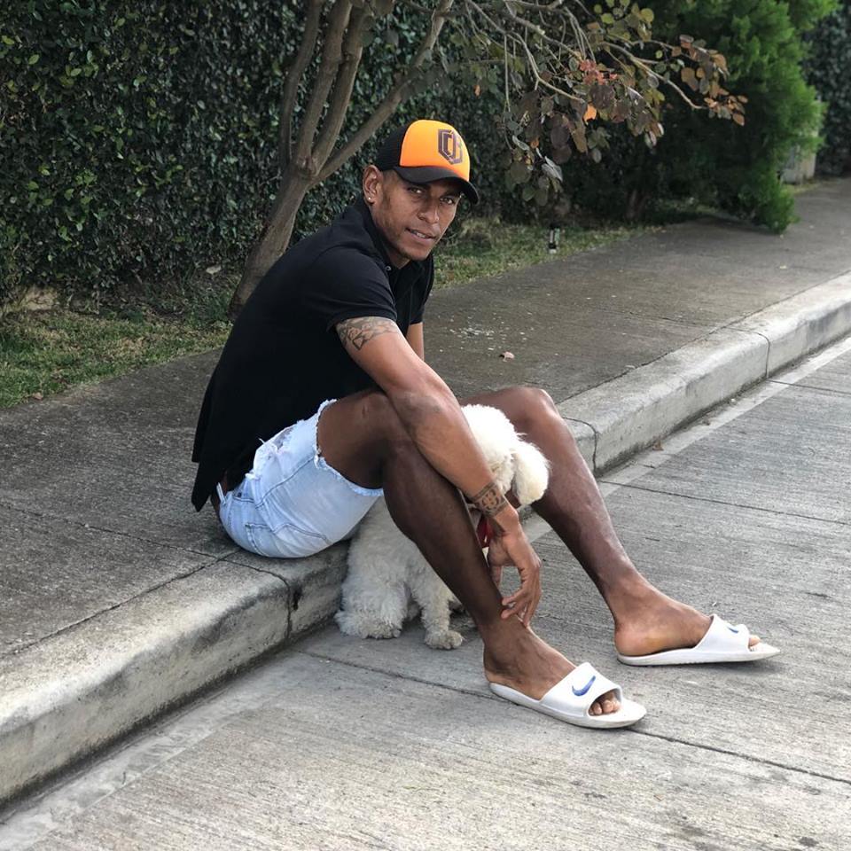 El futbolista Carlo Costly