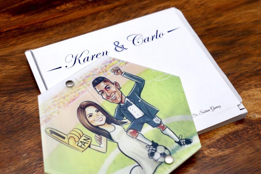 detalles boda de Tita Torres y Carlo Costly