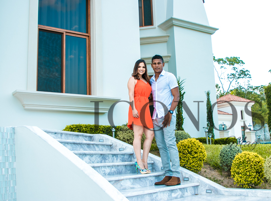 Tita Torres y Carlo Costly