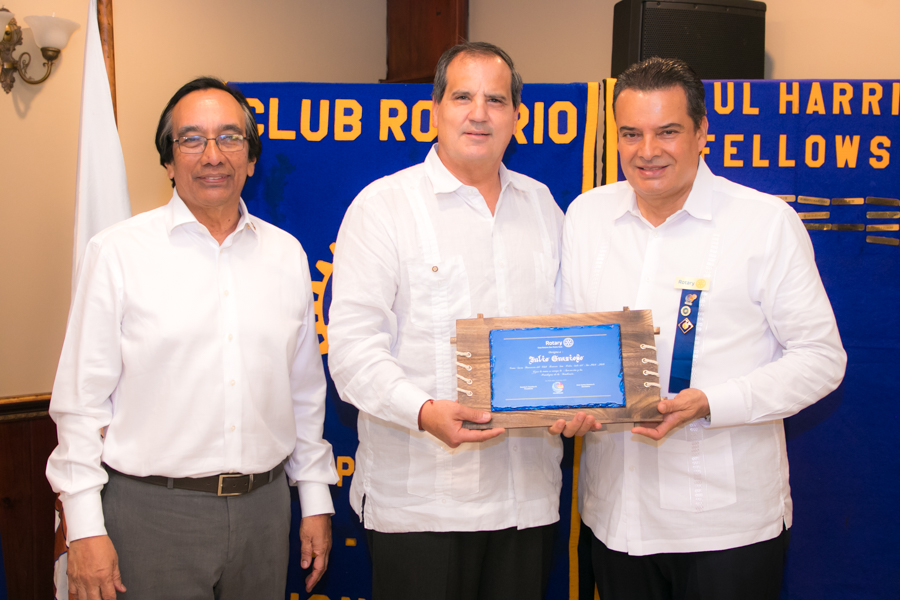 Socio Honorario Club Rotario San Pedro Sula