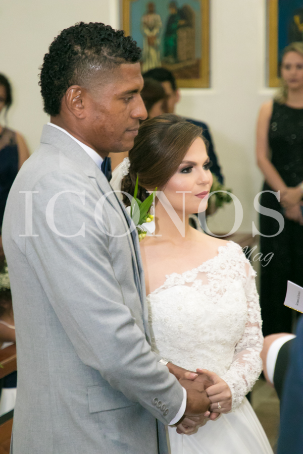 La boda religiosa de Tita Torres y Carlo Costly