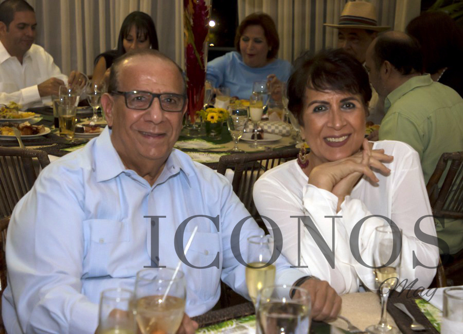 Jorge Faraj y Carmen Larach 