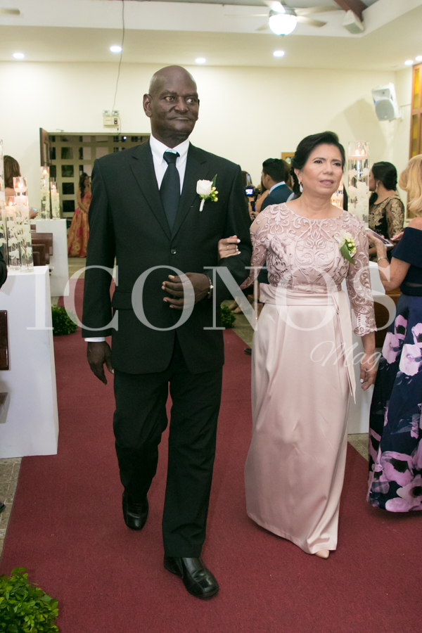 La boda religiosa de Tita Torres y Carlo Costly