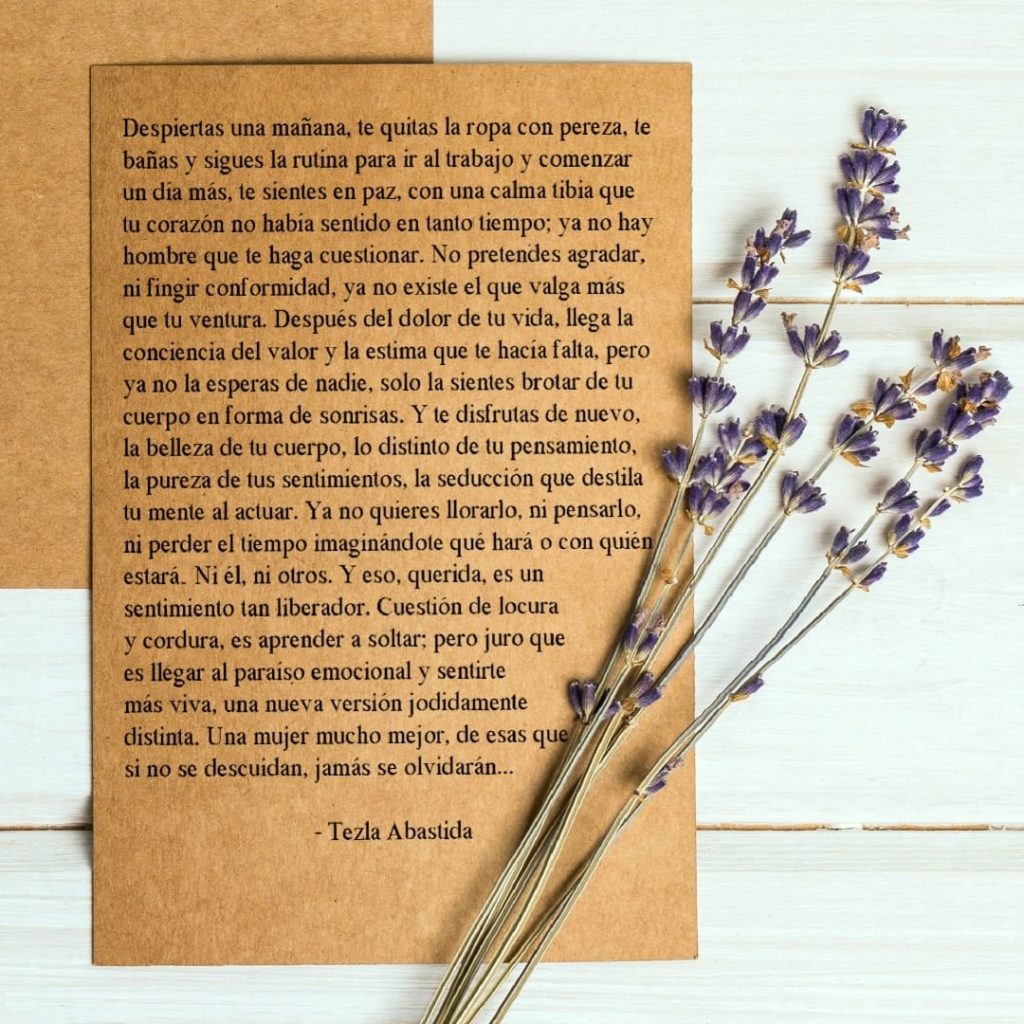 Los poemas existencialistas de Tezla Abastida