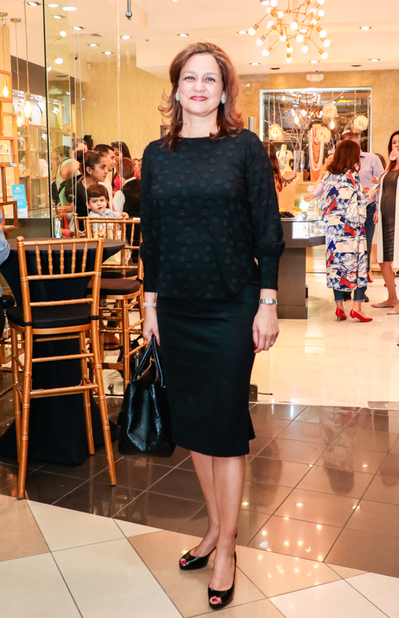 La fashionista Paulina Gonzalez