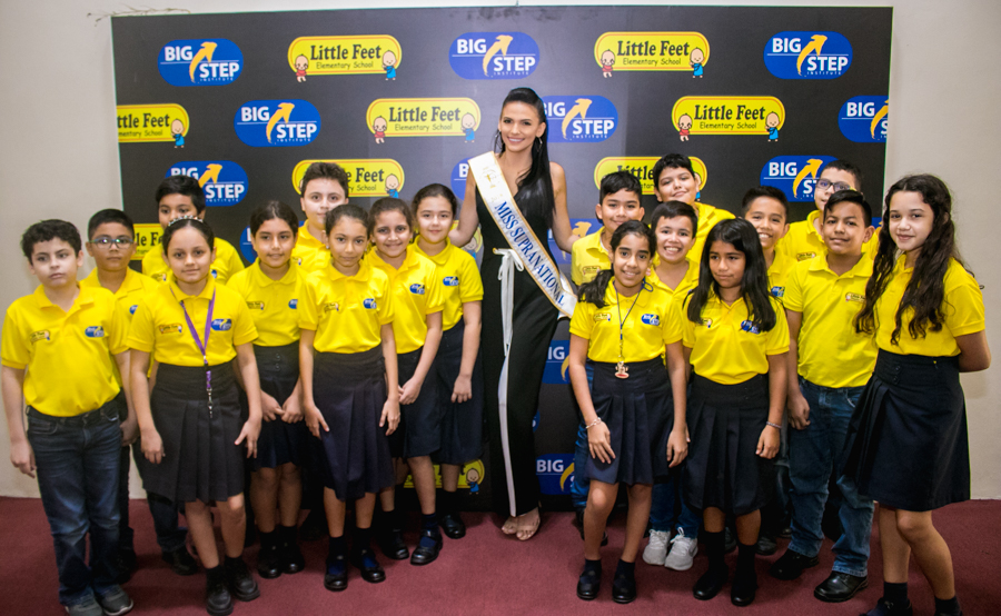 Miss Supranational 2018 en Big Step Institute
