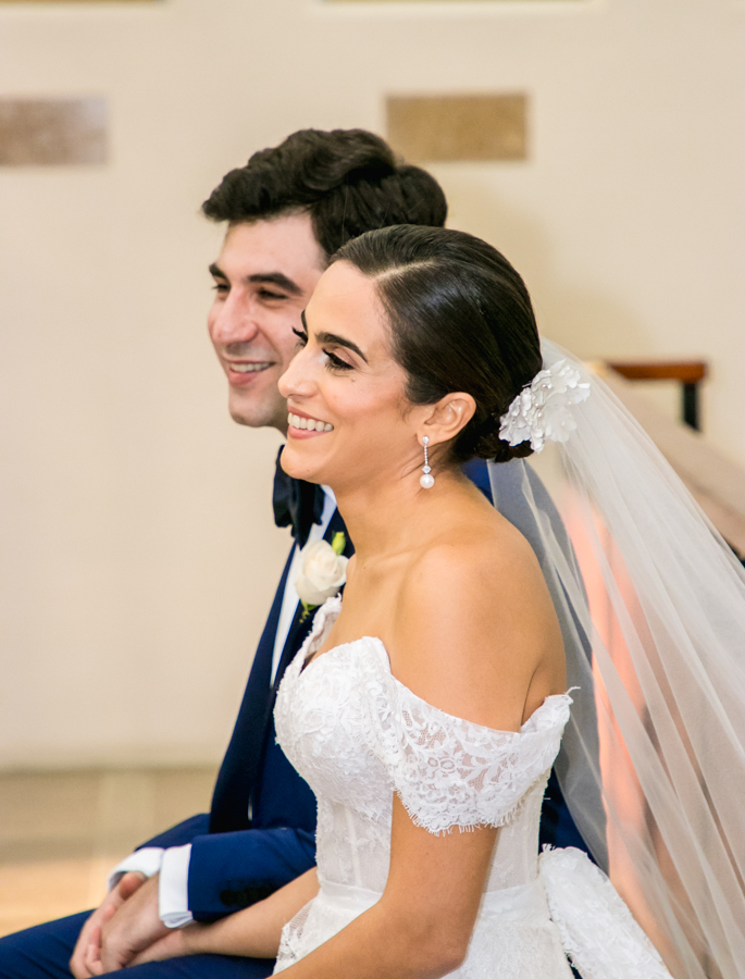 La boda religiosa de Camille Mahchi y Guillermo Kattán