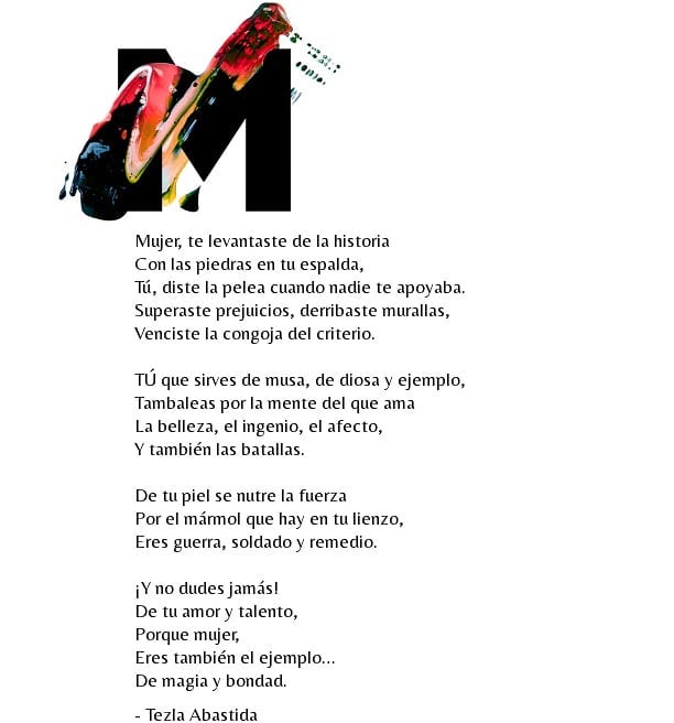 Los poemas existencialistas de Tezla Abastida