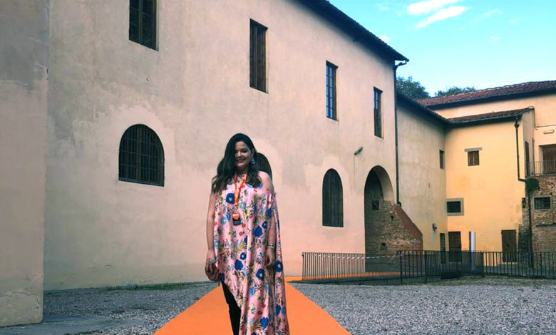 Maria Echeverri en Bienal de Florencia 2019