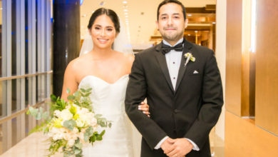 La ceremonia religiosa de Sara Bográn y Héctor Bustillo