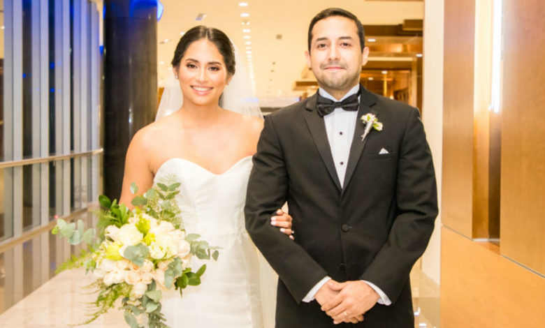 La ceremonia religiosa de Sara Bográn y Héctor Bustillo