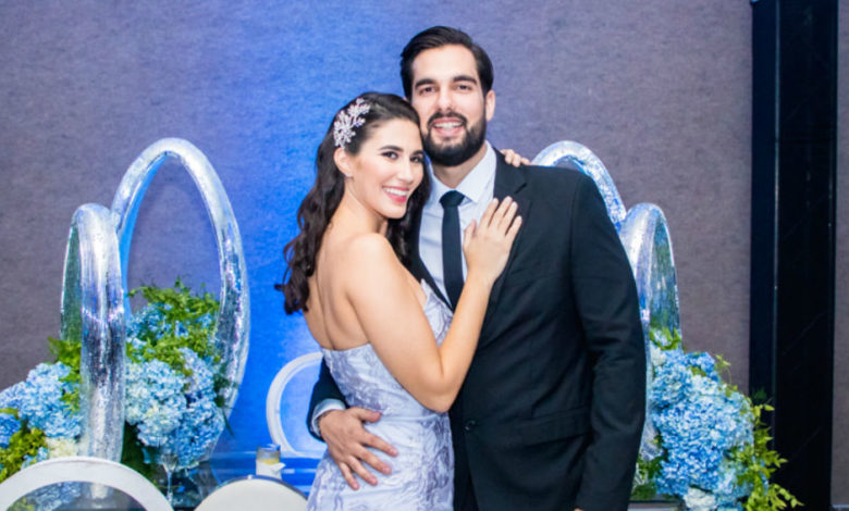 La boda civil Melanie Andonie y Gamal Nazar