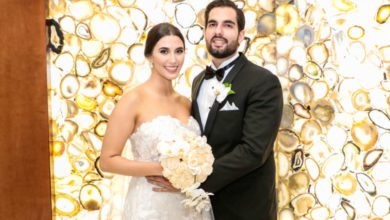 La boda de Melanie Andonie y Gamal Nazar