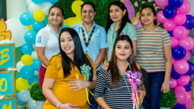 El baby shower para Adriana Santos y Dilcia Sánchez