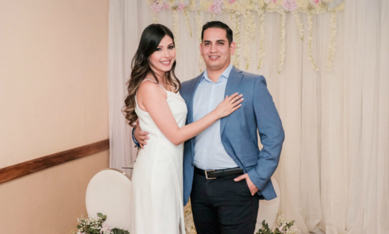 La boda civil de Allison Rodríguez y José Ramón Tejada