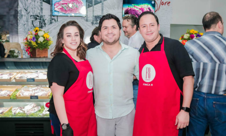 La inauguración de Finca 8