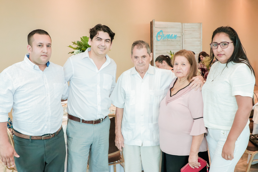 El bautizo de Osman Padilla Bueso