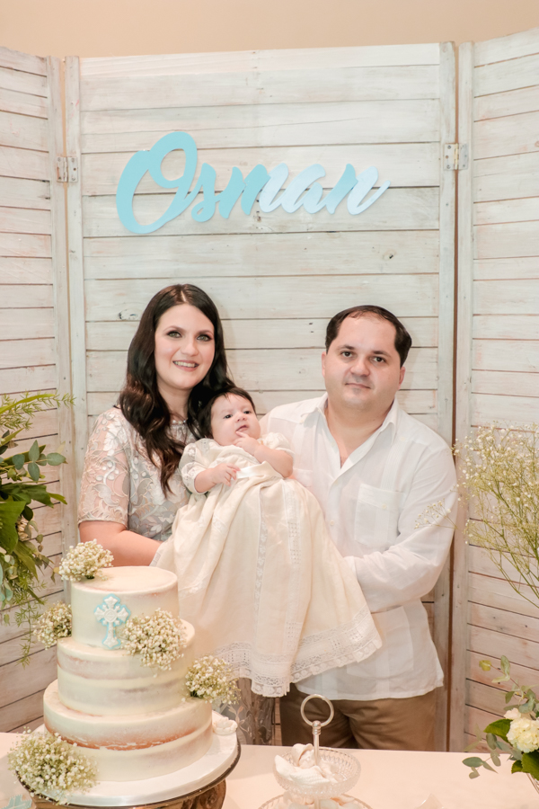 El bautizo de Osman Padilla Bueso