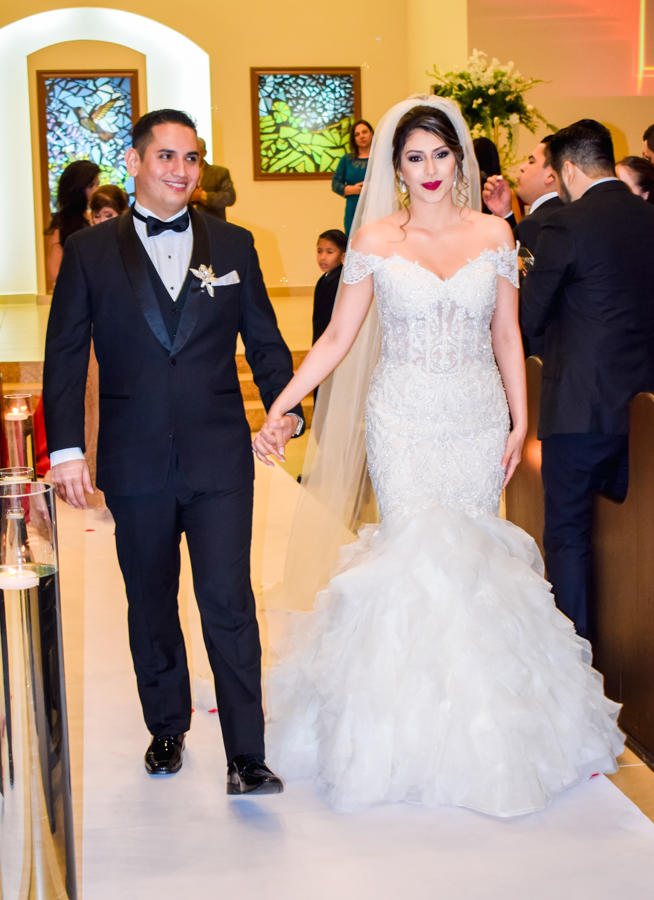 La boda evangélica de Allison Rodríguez y José Ramón Tejada