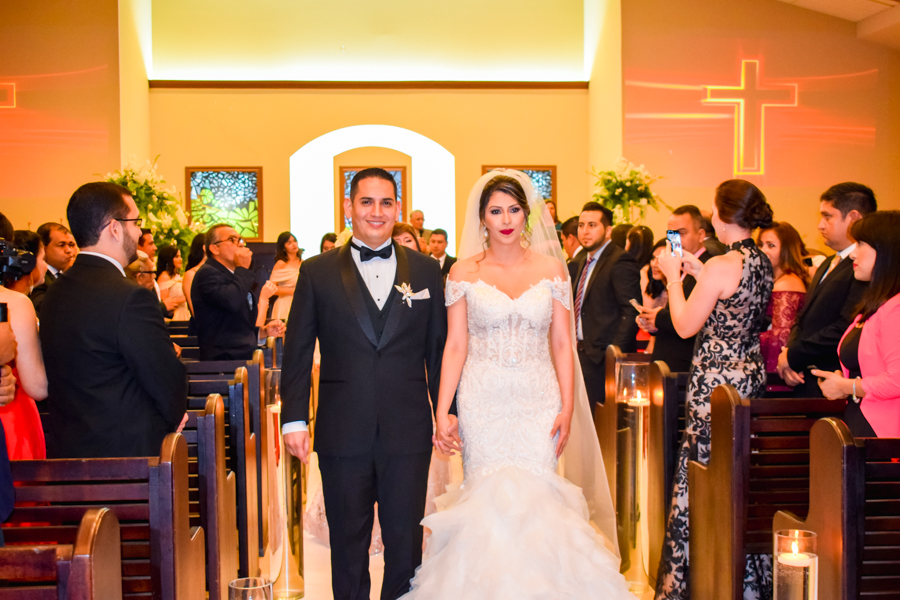 La boda evangélica de Allison Rodríguez y José Ramón Tejada