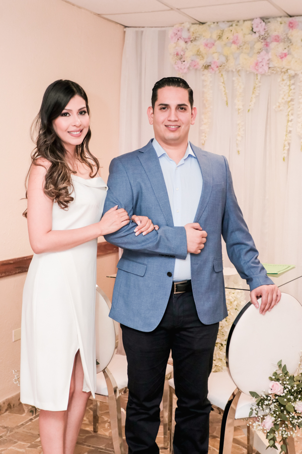 La boda civil de Allison Rodríguez y José Ramón Tejada