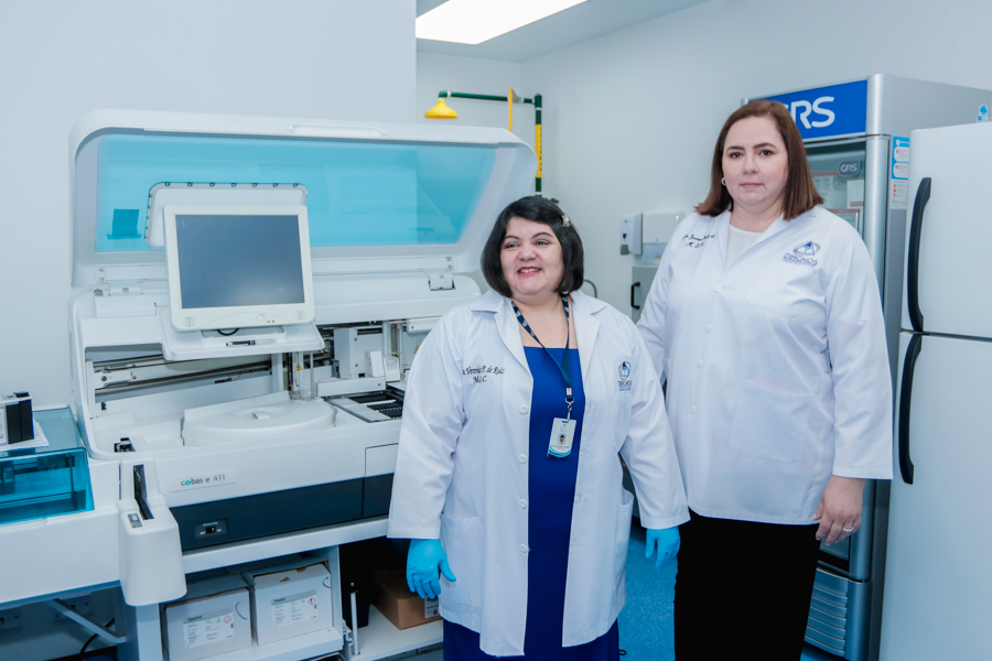 El laboratorio médico Diagnos