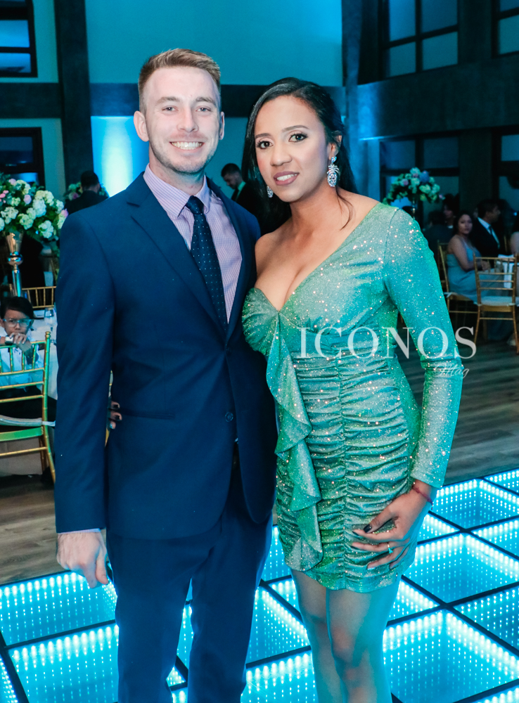 Laura Medina y Denis Lardizábal