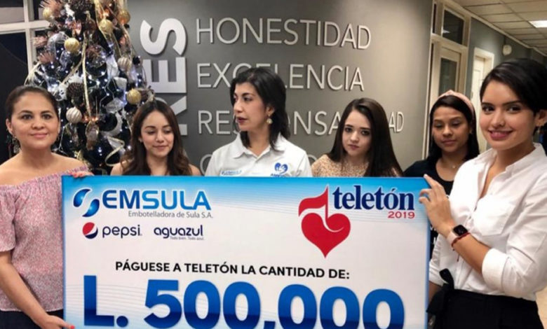 Embotelladora de Sula Teletón Honduras 2019