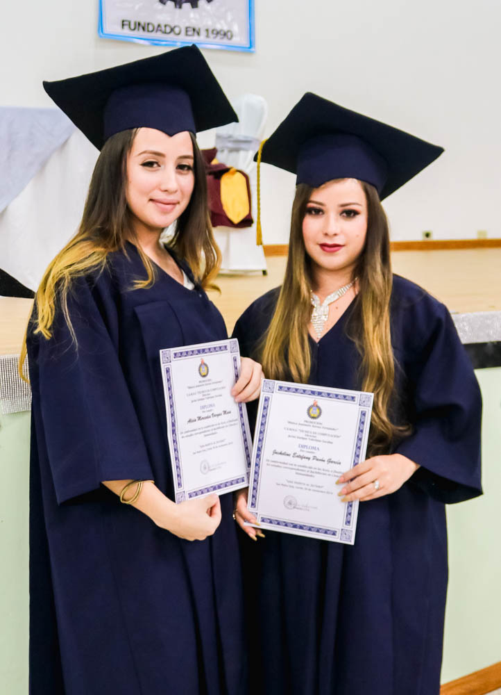 La graduación Clase 2019 Instituto Técnico en Computación ITC