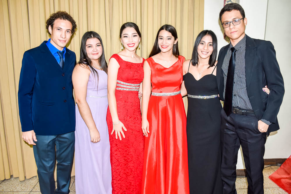 La graduación del instituto Luis Bográn