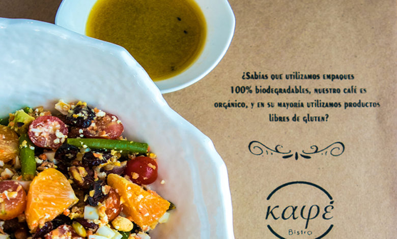 Menú Kapé Bistro