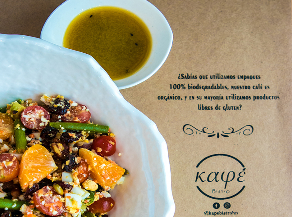 Menú Kapé Bistro
