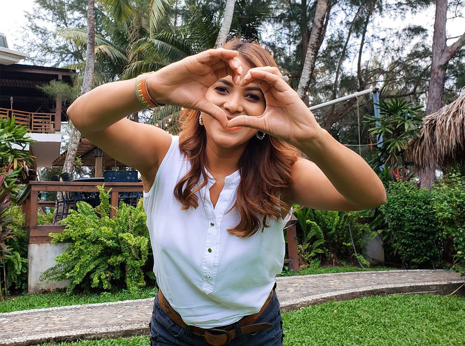 Suly Cálix presentadora televisión Honduras