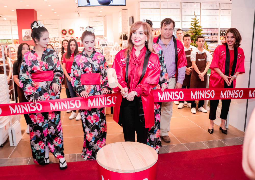 La inauguración de Miniso