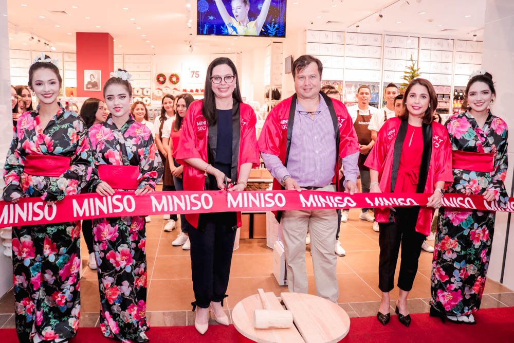 La inauguración de Miniso